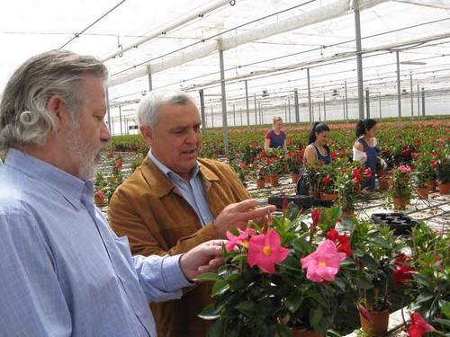 El delegado de Agricultura analiza la próxima campaña de primavera en una reunión con los responsables de ‘Semilleros Laimund