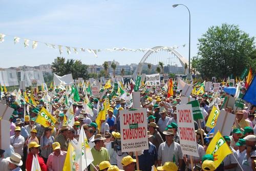 Más de 15.000 agricultores y ganaderos, según Coag reclaman una ‘pac +2013’ fuerte y con presupuesto