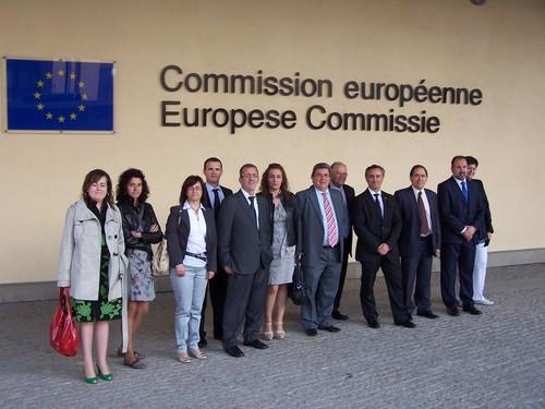 La Diputación y la asociaciones de desarrollo rural analizan las políticas comunitarias en el seno del Parlamento Europeo