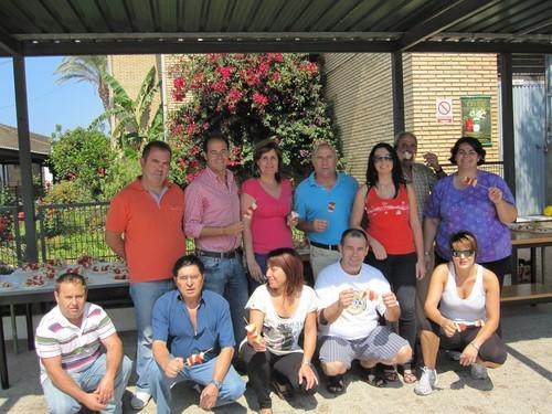 Los alumnos del CEIP Mare Nostrum culminan el curso con una degustación de sandias y melones de Almería