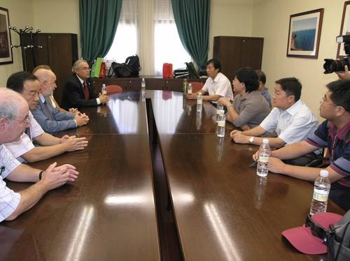 Una delegación china visita la UAL para el intercambio de conocimientos y tecnología en materia agroalimentaria