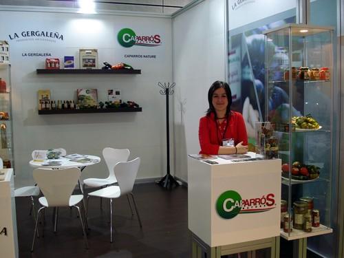 Tigre Verde y Raf, embajadores de Caparrós Nature en Fruit Attraction 2010
