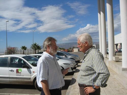 El delegado de Agricultura y el director general de Vegañada confían en que la campaña de otoño sea mejor que la del año pasado
