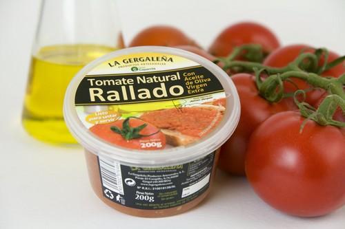 La Gergaleña lanza al mercado tomate rallado sin conservantes y con 30 días de caducidad