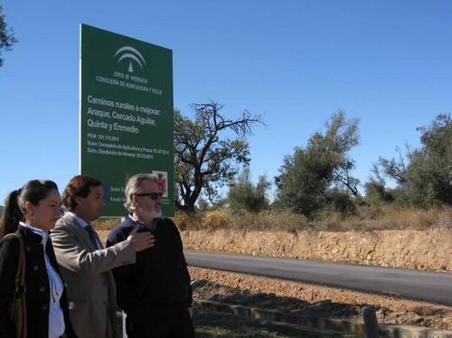 La Junta y el Ayuntamiento de Laujar de Andarax  mejoran 3,2 kilómetros de caminos rurales