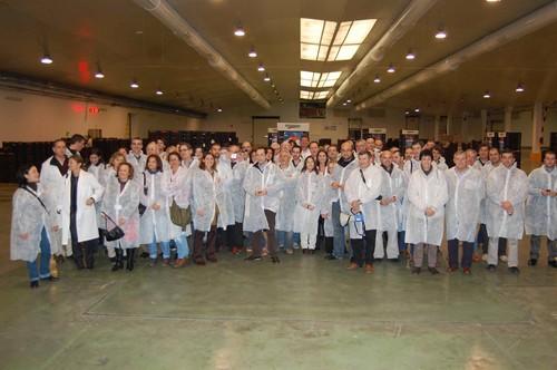Vegacañada ha recibido la visita de un centenar de ingenieros participantes en el Congreso Nacional de Prevención de Riesgos