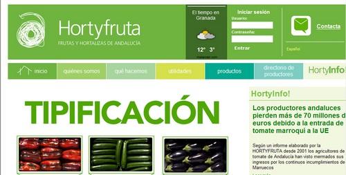 Hortyfruta estrena el año con una nueva página web