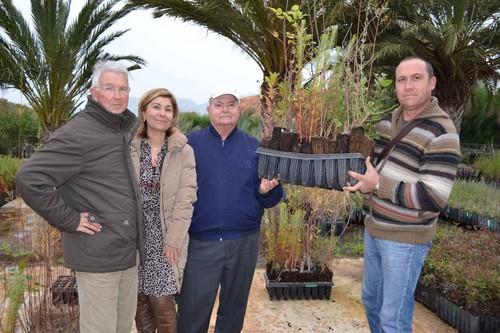 COAG Almería entrega más de 4.500 plantas para la recuperación y conservación del paisaje