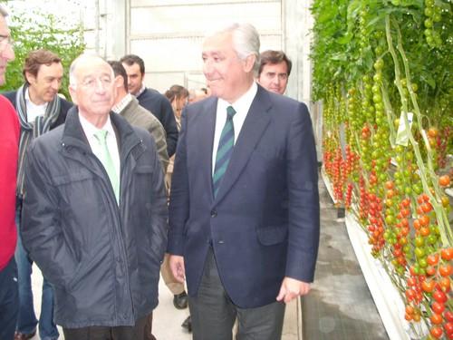 Arenas propone a Griñán defender unidos la agricultura en Europa