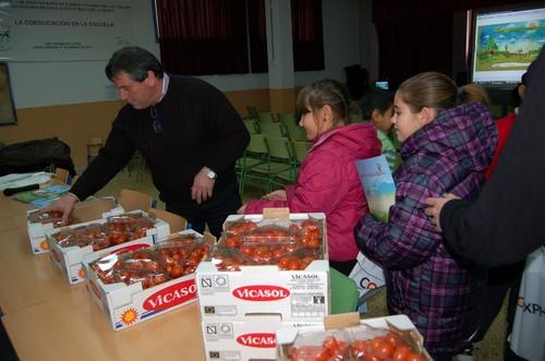 COEXPHAL continúa promocionando el consumo de frutas y hortalizas entre los niños/as de la provincia