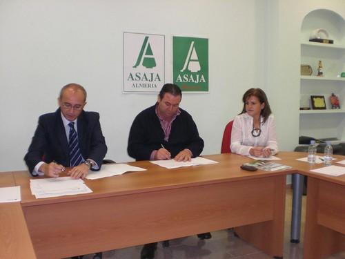 Asaja y Mapfre firman un acuerdo de colaboración para ofrecer seguros a agricultores en condiciones ventajosas