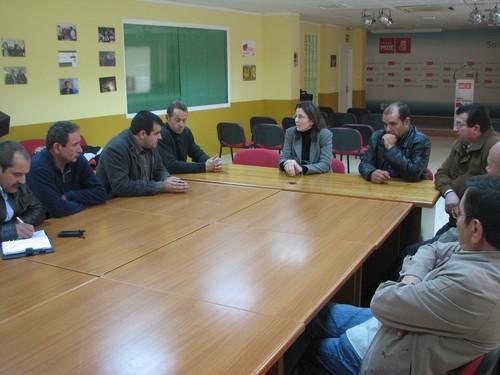 Guadalupe Fernández plantea a COAG y ASAJA la creación de una comisión de seguimiento de la gestión de los restos agrícolas