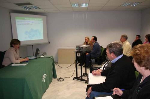 Agricultores y ganaderos estadounidenses conocen de cerca los modelos de explotación sostenible del campo andaluz