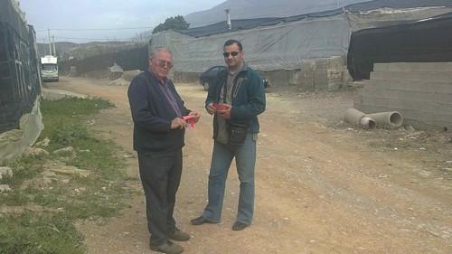 IU se desplaza al campo ejidense para comprobar de primera mano los problemas y dificultades por la que atraviesan los agricultores