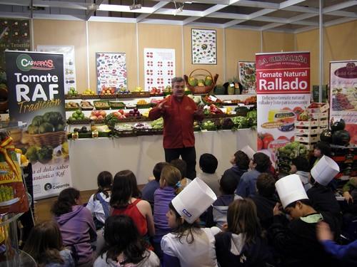 Los productos de Grupo Caparrós sirven de ejemplo de buena alimentación en el Salón del Gourmet