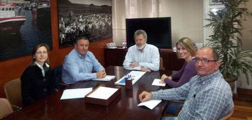 La nueva dirección de Fitoal se reúne con el delegado de Agricultura