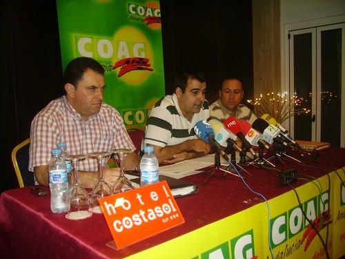 Coag Almería celebra una Jornada Provincial del ‘Seguro creciente de hortalizas bajo cubierta’
