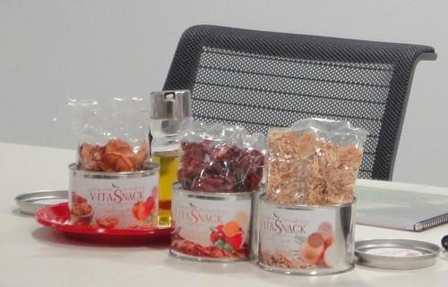 Biogolden presenta los VitaSnacks, aperitivos de vegetales y frutas crujientes