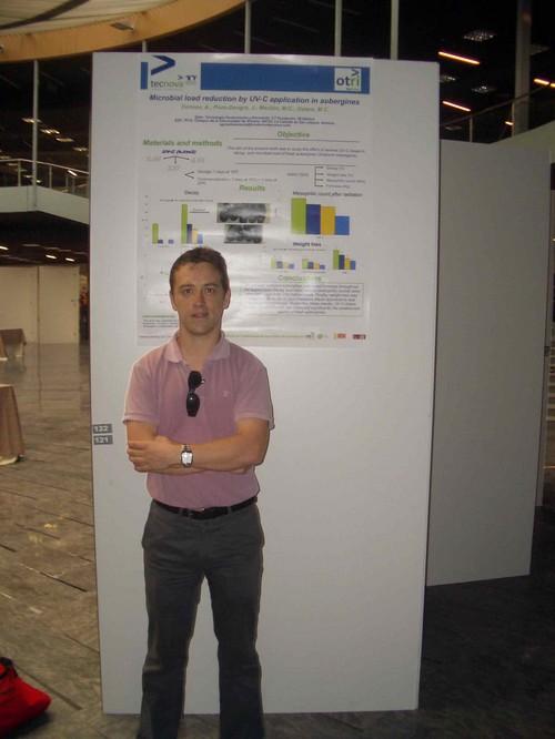 ATPE-TECNOVA presenta parte de los resultados del proyecto llevado a cabo con el equipo de luz UV-C, en el IV Congreso Internacional “BIOMICROWORLD 2011” celebrado en Torremolinos