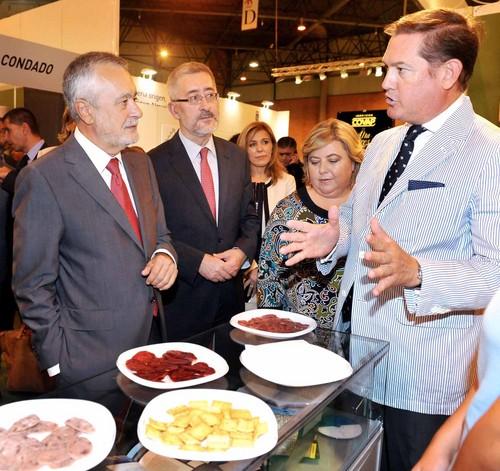 Griñán inaugura la feria Andalucía Sabor, que reúne en Sevilla a más de 1.000 empresas agroalimentarias andaluzas