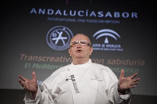 Juan Mari Arzak y Michel Trama apuestan por una cocina que vuelva a las raíces en el Congreso Andalucía Sabor