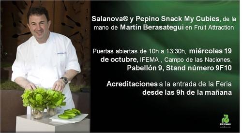 RIJK ZWAAN Y Martín Berasategui se unen para presentar nuevos productos en Fruit Attraction
