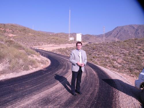 El proyecto de mejora de los caminos rurales de Sierrecilla, Canteras y Alberquillas Norte de Berja a punto de finalizar