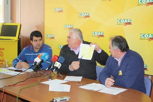 Coag intensifica sus protestas contra el acuerdo UE-Marruecos, que desmantela el tejido productivo español