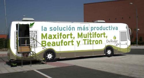 De Ruiter ha iniciado la gira del Portainjertos en un autobús