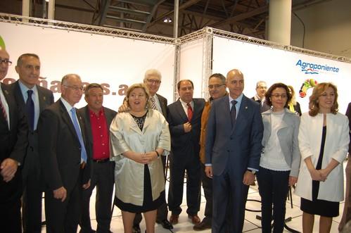 Grupo Agroponiente ha inaugurado esta mañana su presencia en Expo Agro, con un stand en el que celebra su 25 Aniversario