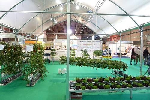 El invernadero sostenible, centro de exposición tecnológica de la Expo Agro 2012