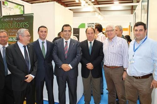 Grupo Agroponiente ha inaugurado esta mañana su stand en Expo Levante, la feria agrícola de Níjar