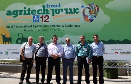 El Alcalde de Níjar viaja a la feria Agritech en Israel para conocer las últimas novedades  del sector agrícola