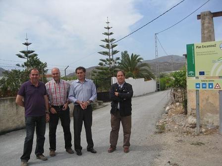 La Junta de Andalucía culmina las obras de mejora de diez caminos rurales en Berja y Laujar de Andarax