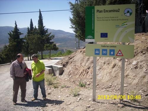 La Junta concluye las obras del Plan 'Encamina2' en siete caminos rurales de Canjáyar, Paterna del Río y Bayárcal