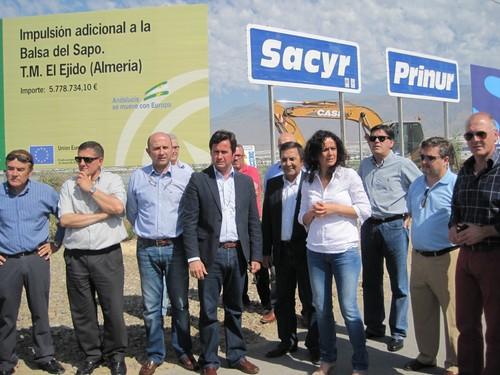 La Junta comienza las obras del nuevo bombeo que reducirá el nivel de agua de la Balsa del Sapo