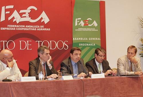 Luis Planas destaca la importancia de que la nueva PAC contemple un trato diferenciado a las cooperativas agrarias