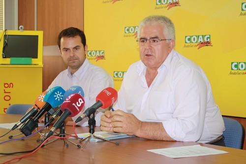 COAG-Andalucía cifra en 465 millones de euros lo que le adeuda la Administración al sector agrario