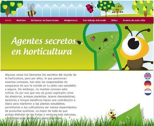 Koppert crea una pagina web para los consumidores