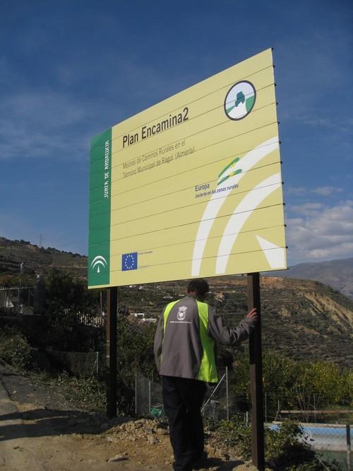La Junta de Andalucía finaliza las obras de mejora de siete caminos rurales en Sorbas