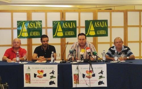 ASAJA retoma la campaña: 'Si sabes lo que cuesta, ¿por qué no decides a cuánto vendes?
