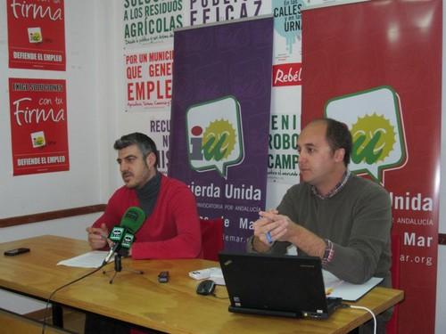 Izquierda Unida pregunta en Diputación si sólo le van a conceder una subvención a ASAJA o también al resto de organizaciones agrarias