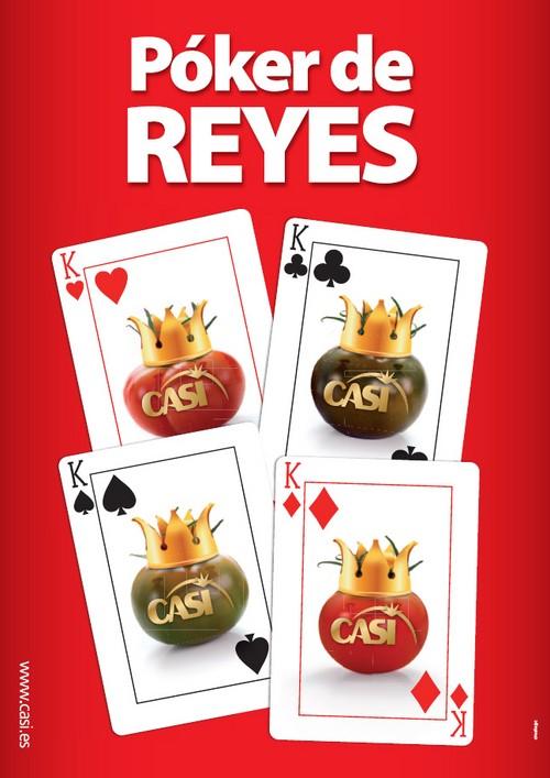 CASI muestra su 'Póker de Reyes' en una nueva campaña de promoción