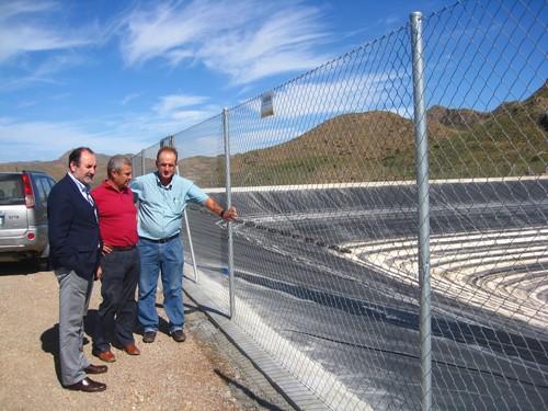 A final de año está previsto que finalicen las obras de modernización de regadíos que realizan los regantes de Pulpí con la ayuda de la Junta de Andalucía