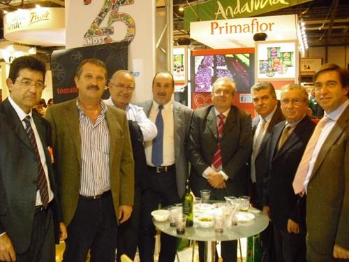 Vícar representado por su alcalde y concejal de Agricultura en Fruit Attraction 2012