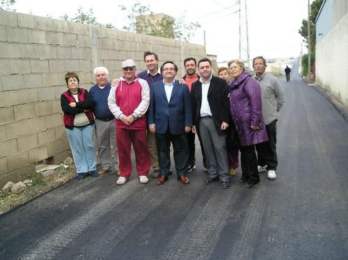 El Ayuntamiento de Almería concluye los trabajos de pavimentación de varios caminos rurales