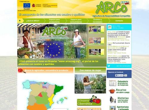 COAG presenta el lunes en Bruselas ‘www.arcocoag.org’, el portal de los alimentos con nombre y apellidos