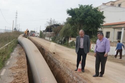 Las obras de impulsión de la Balsa del Sapo llegan a Vícar