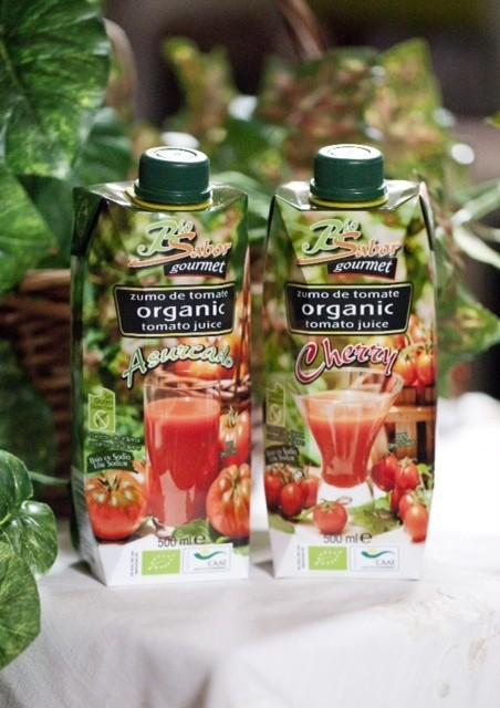 Biosabor lanza Cherry y Asurcado, dos zumos de tomate ecológicos