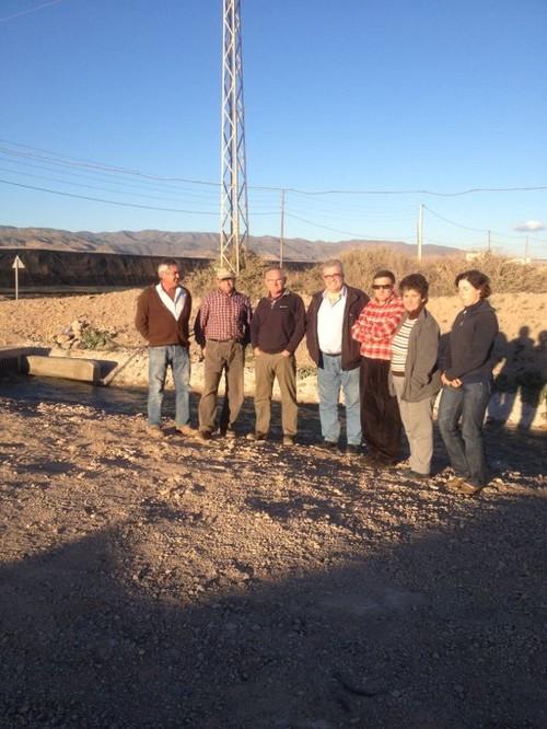 El PSOE de El Ejido, satisfecho por la puesta en marcha del bombeo adicional de la Balsa del Sapo
